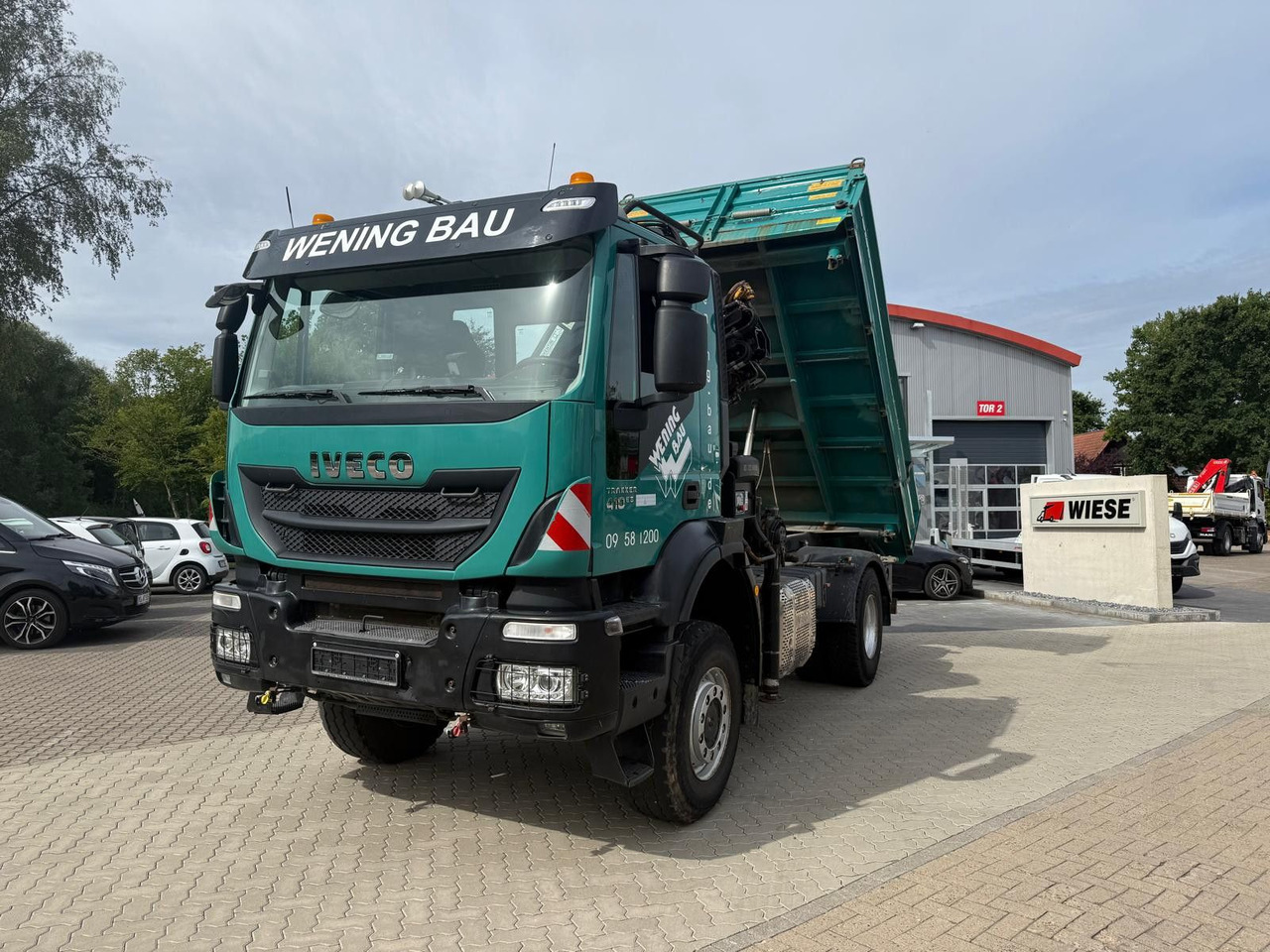 Iveco AD190 T/W Trakker 410 4x4 Allrad Kran KipperHIAB - قلابات, شاحنة كرين: صور 4 Iveco AD190 T/W Trakker 410 4x4 Allrad Kran KipperHIAB - قلابات, شاحنة كرين: صور 4