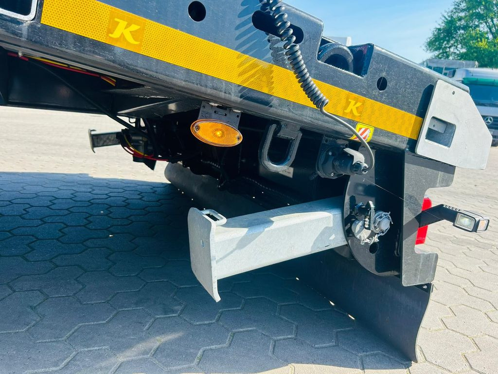 نصف مقطورة مسطحة جديد Kässbohrer Mega Tele HD Plattform Auflieger mit Radmulden: صور 13