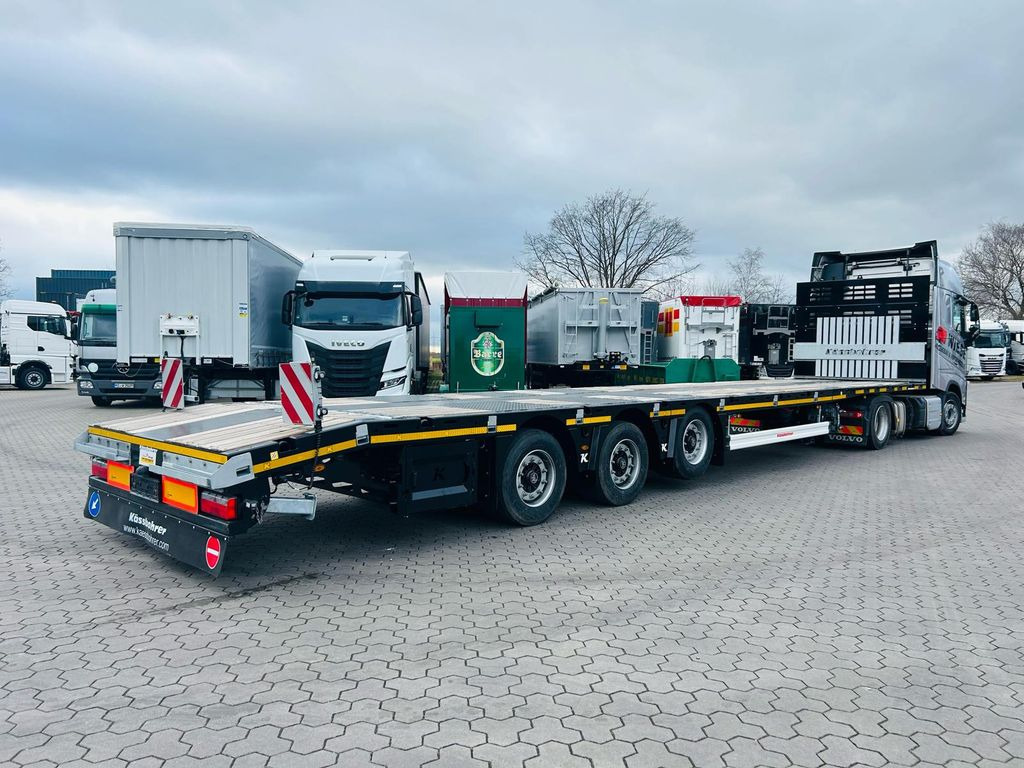 Kässbohrer SPS Mega Schwerlast Plattform Lenkachse - نصف مقطورة مسطحة: صور 2 Kässbohrer SPS Mega Schwerlast Plattform Lenkachse - نصف مقطورة مسطحة: صور 2