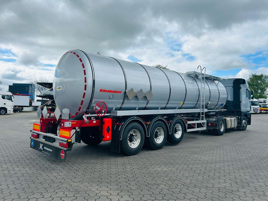 Kässbohrer STS.SS Edelstahl Tankauflieger Bitumen 32m³ - نصف مقطورة صهريج: صور 2 Kässbohrer STS.SS Edelstahl Tankauflieger Bitumen 32m³ - نصف مقطورة صهريج: صور 2
