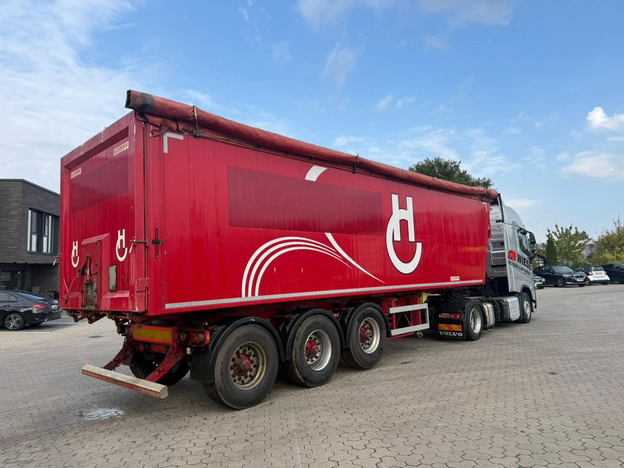 Kempf SKM Alu Kippmulde 50 m³, TÜV neu - قلابة نصف مقطورة: صور 3 Kempf SKM Alu Kippmulde 50 m³, TÜV neu - قلابة نصف مقطورة: صور 3