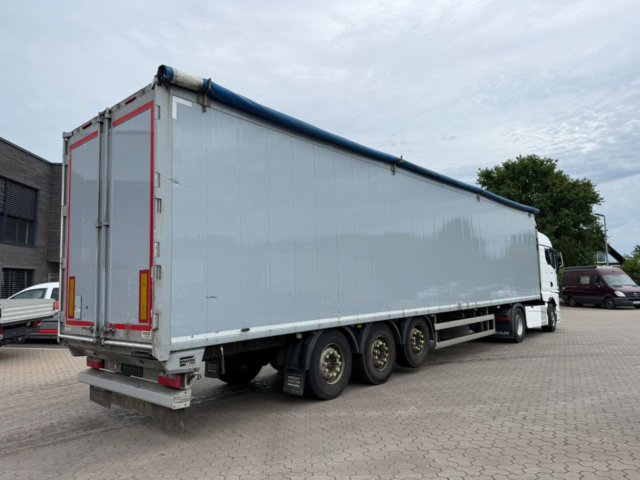 Knapen K100 Schubboden 92m³ HDI Boden ideal für Müll - أرضية المشي نصف مقطورة: صور 4 Knapen K100 Schubboden 92m³ HDI Boden ideal für Müll - أرضية المشي نصف مقطورة: صور 4