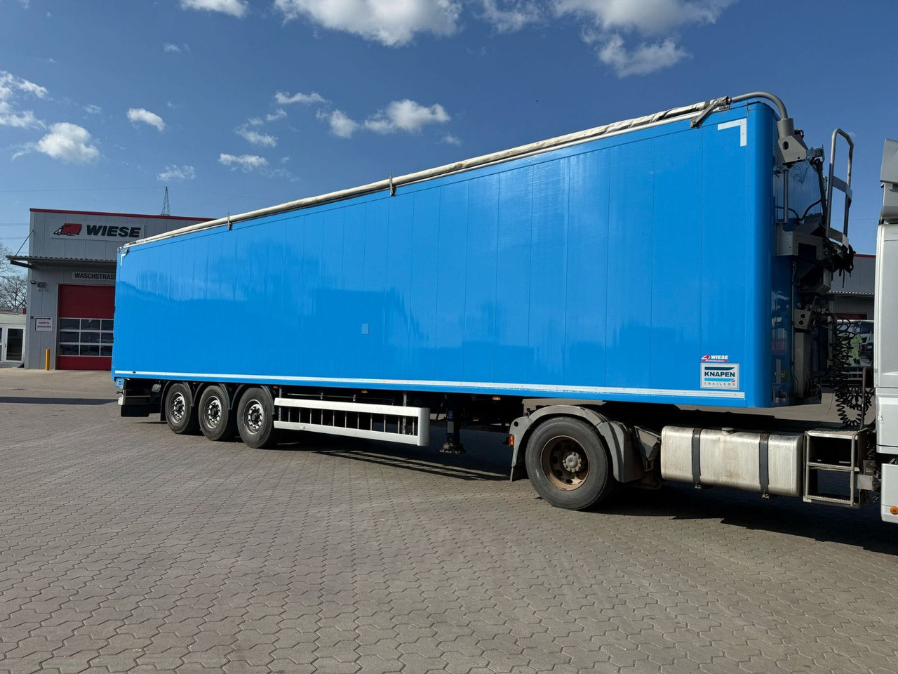 Knapen K100 Schubboden 92m³ Powersheet 10mm Boden - أرضية المشي نصف مقطورة: صور 1 Knapen K100 Schubboden 92m³ Powersheet 10mm Boden - أرضية المشي نصف مقطورة: صور 1