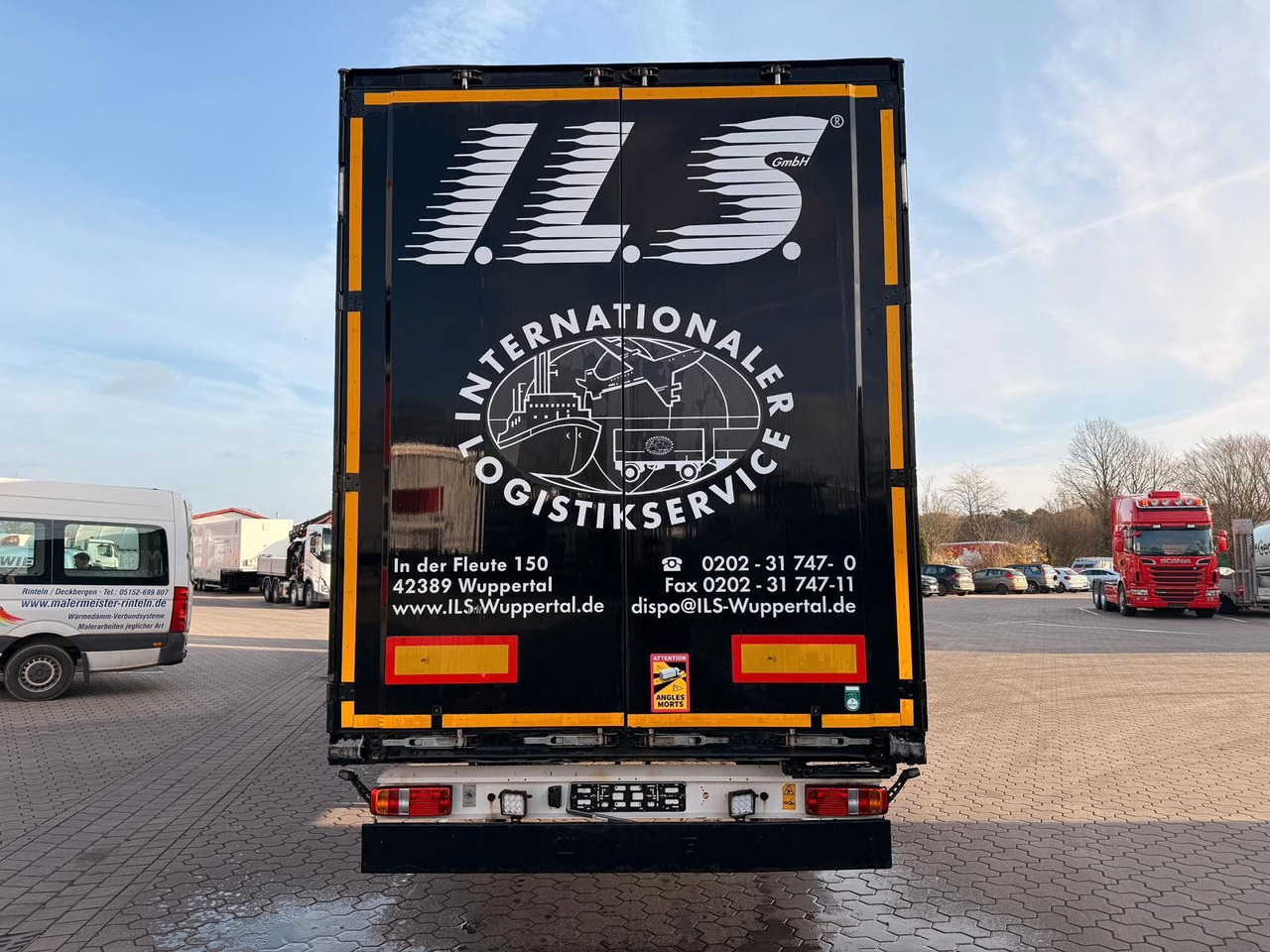 Krone SZ - Mega Koffer mit Rampenhalterung - بصندوق مغلق نصف مقطورة: صور 4 Krone SZ - Mega Koffer mit Rampenhalterung - بصندوق مغلق نصف مقطورة: صور 4