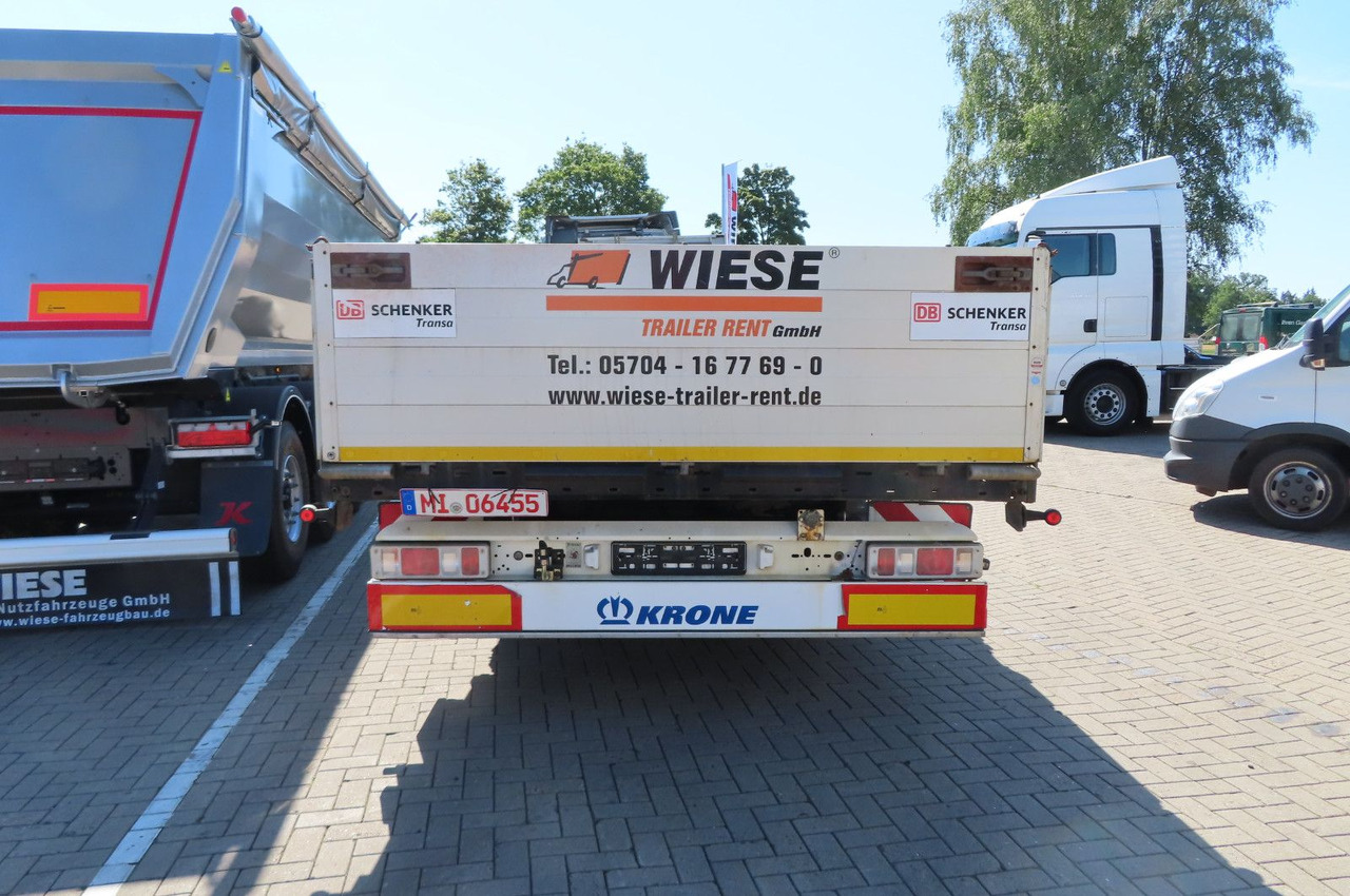 Krone Stahlmattenauflieger - نصف مقطورة مسطحة: صور 3 Krone Stahlmattenauflieger - نصف مقطورة مسطحة: صور 3