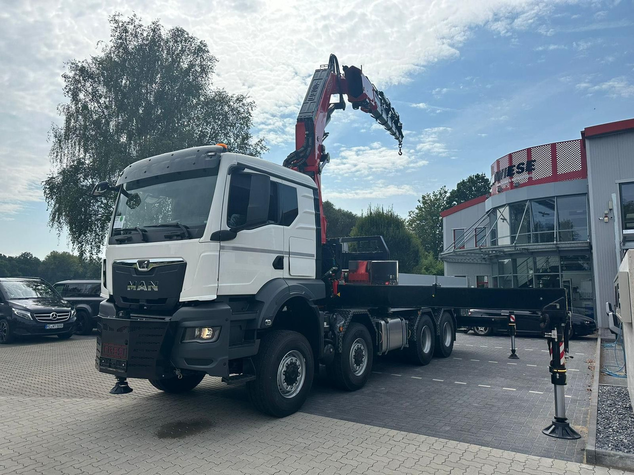 MAN TGS 41.520 8x8 mit Fassi Ladekran F710RA.2.26 - شاحنة كرين: صور 2 MAN TGS 41.520 8x8 mit Fassi Ladekran F710RA.2.26 - شاحنة كرين: صور 2