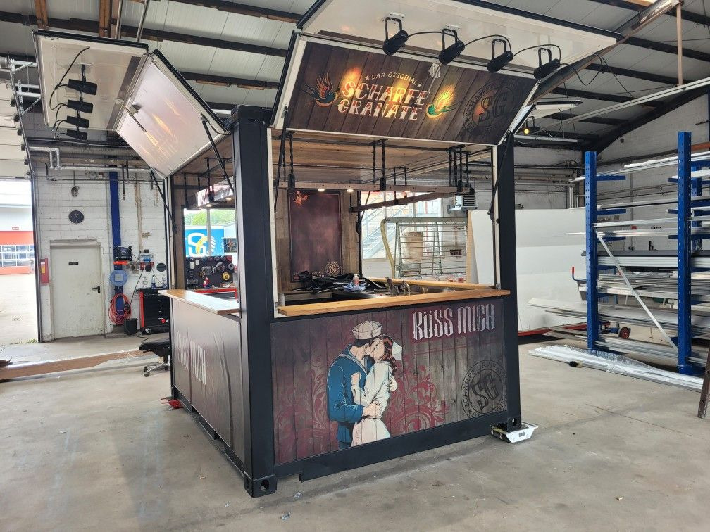 Premium Container Mobile Bar Event Food Truck Kn - جسم السيارة: صور 4 Premium Container Mobile Bar Event Food Truck Kn - جسم السيارة: صور 4