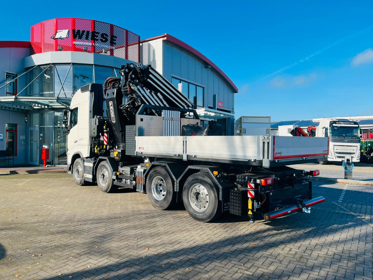 Volvo FH 540 SZM mit F1450 HXP Fly Jib + Winde - شاحنة كرين: صور 3 Volvo FH 540 SZM mit F1450 HXP Fly Jib + Winde - شاحنة كرين: صور 3