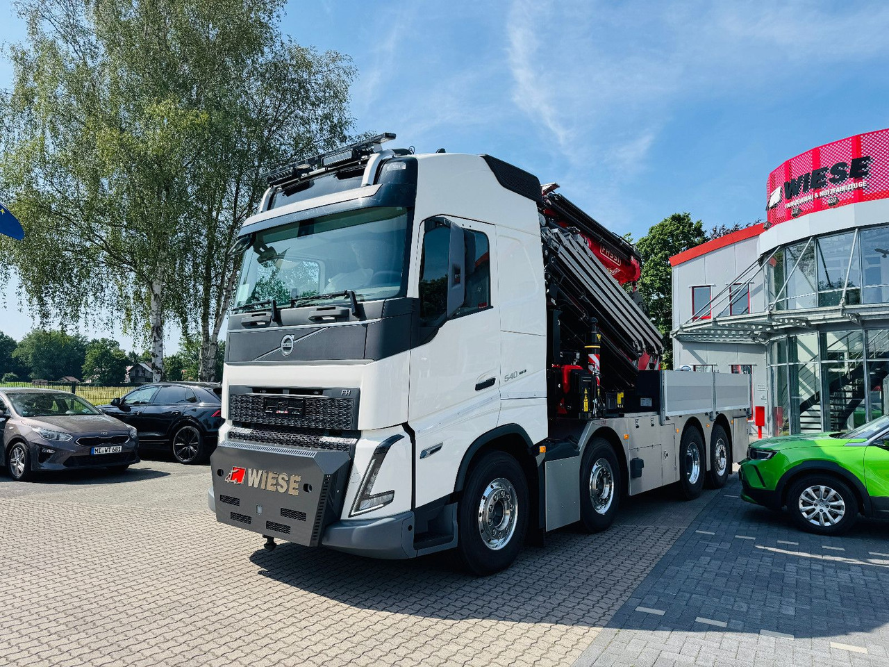شاحنات مسطحة, شاحنة كرين Volvo FH 540 mit Fassi F2150RAL Fly Jib + Winde: صور 9