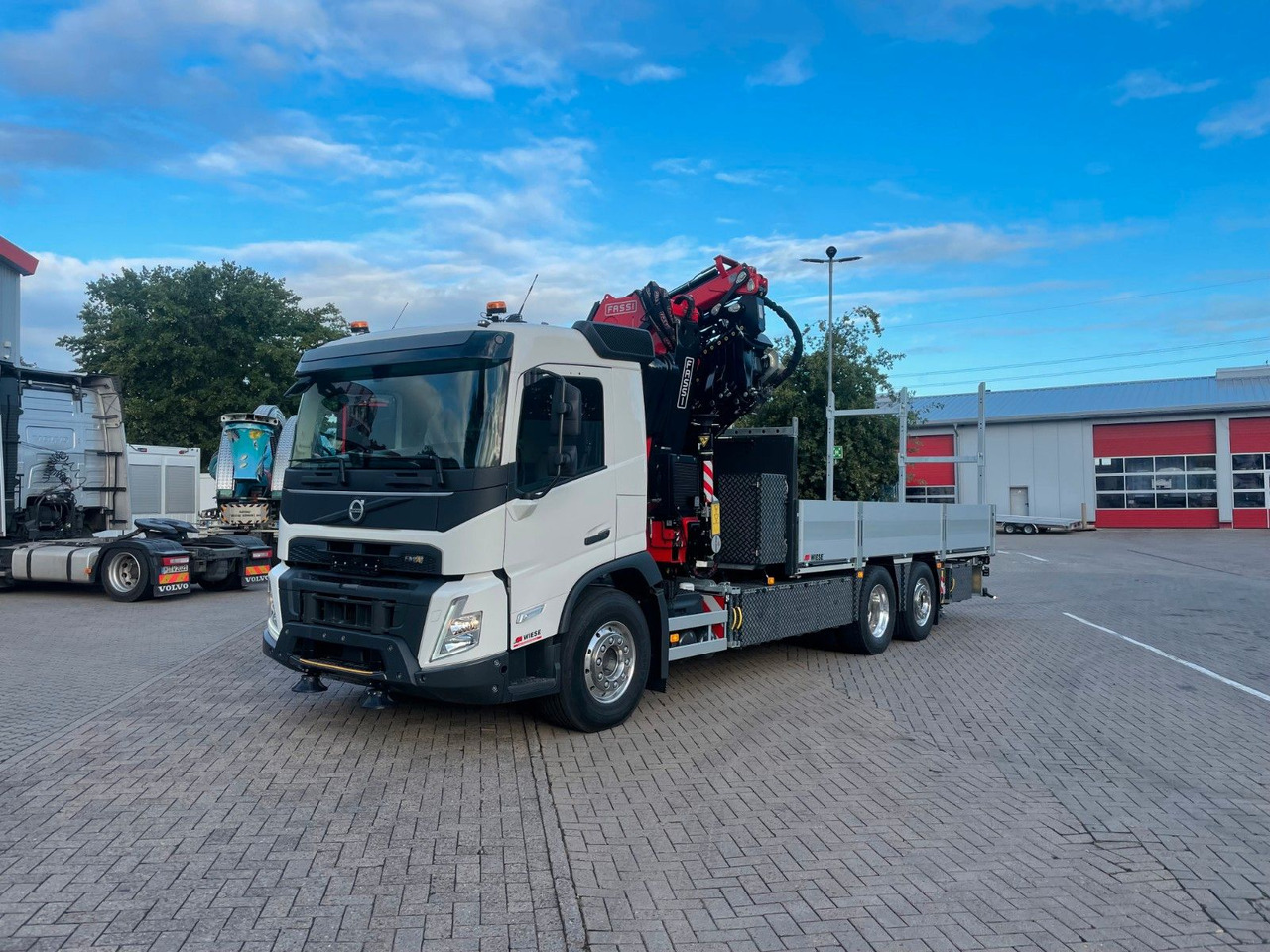 Volvo FMX 500 FASSI Ladekran F545 JIB & Winde Sofort - شاحنات مسطحة, شاحنة كرين: صور 1 Volvo FMX 500 FASSI Ladekran F545 JIB & Winde Sofort - شاحنات مسطحة, شاحنة كرين: صور 1