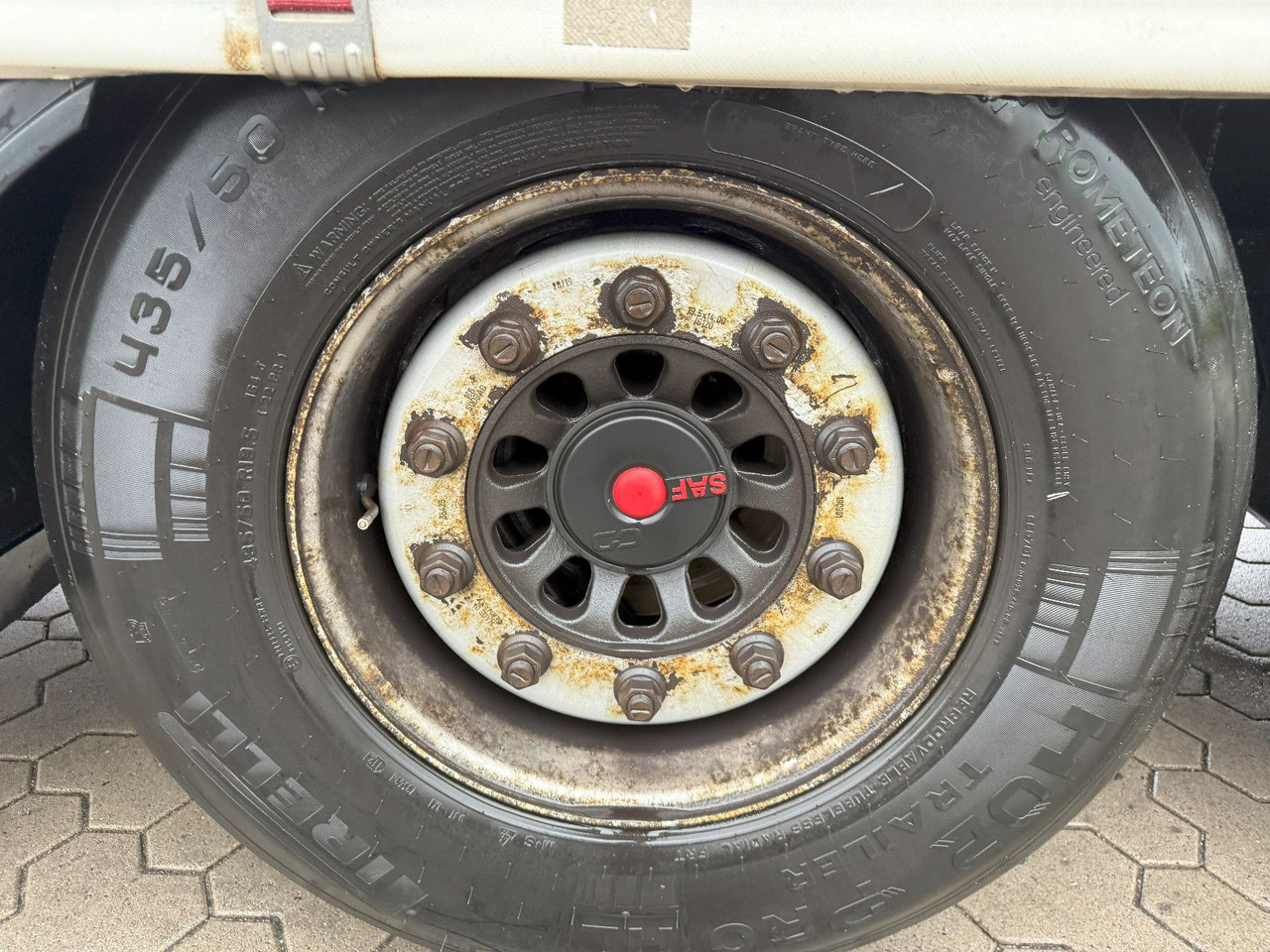 الخيمة نصف مقطورة Wiese Mega Schiebeplane mit Dhollandia Rampe 9t: صور 15