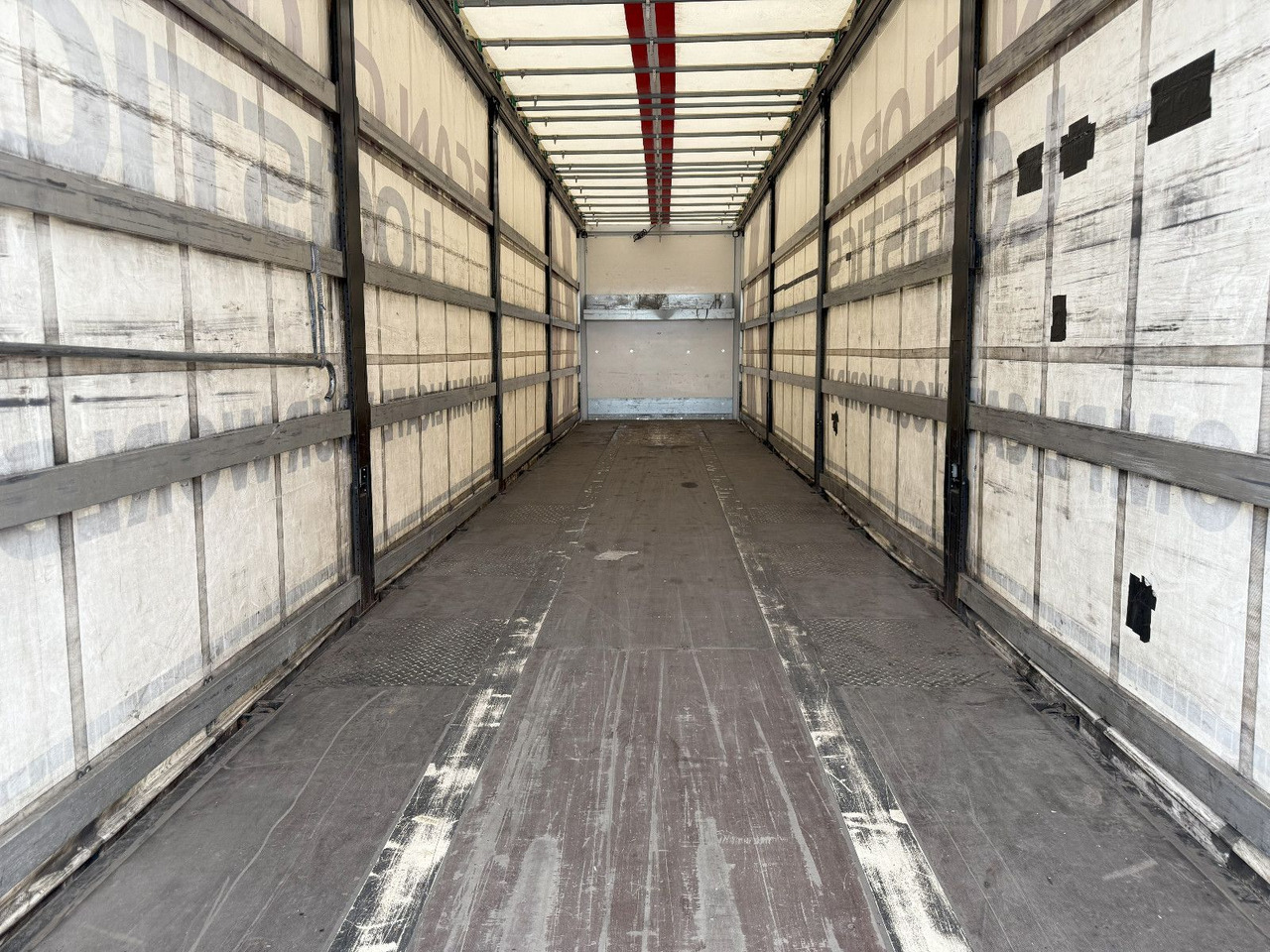 الخيمة نصف مقطورة Wiese Mega Schiebeplane mit Dhollandia Rampe 9t: صور 9