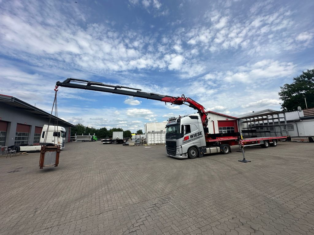 Wiese Stufensattel Tieflader mit Kran Fassi F545 Wiese Stufensattel Tieflader mit Kran Fassi F545 - عربة مسطحة منخفضة نصف مقطورة: صور 1 Wiese Stufensattel Tieflader mit Kran Fassi F545 Wiese Stufensattel Tieflader mit Kran Fassi F545 - عربة مسطحة منخفضة نصف مقطورة: صور 1