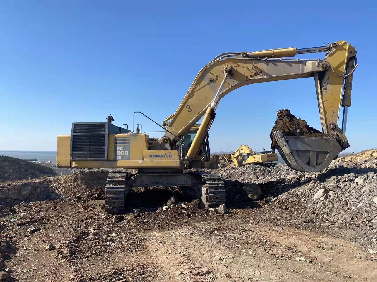 KOMATSU PC800SE-7 - حفارات زحافة: صور 1 KOMATSU PC800SE-7 - حفارات زحافة: صور 1