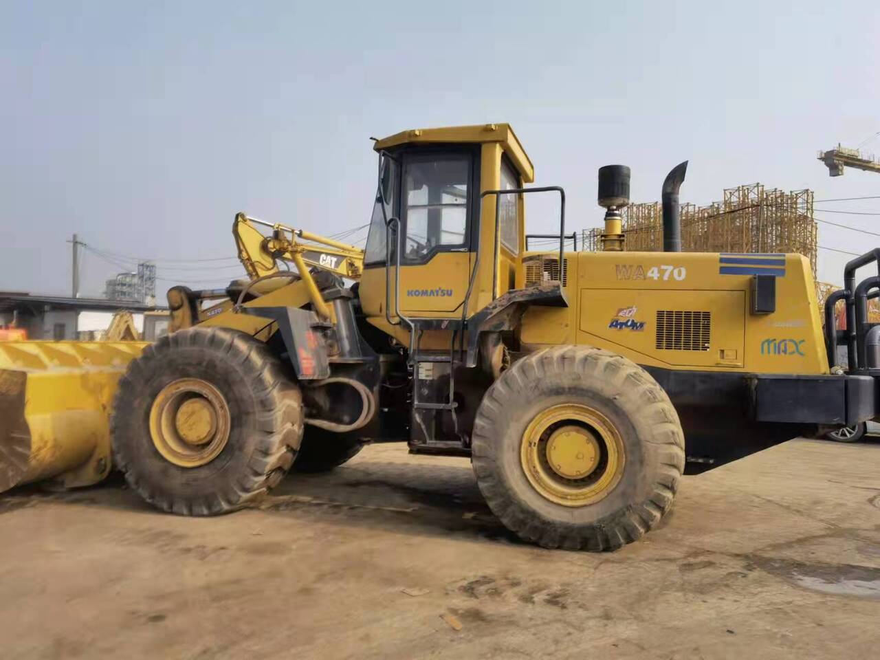 KOMATSU WA470-3 - اللودر بعجل: صور 1 KOMATSU WA470-3 - اللودر بعجل: صور 1