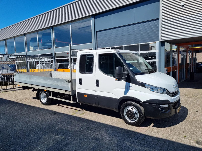 Iveco Daily 35C18 3.0D DC 6 zits Open laadbak 4.10m EURO 6 - الشاحنات الصغيرة المسطحة, الشاحنات الصغيرة كابينة مزدوجة: صور 1 Iveco Daily 35C18 3.0D DC 6 zits Open laadbak 4.10m EURO 6 - الشاحنات الصغيرة المسطحة, الشاحنات الصغيرة كابينة مزدوجة: صور 1