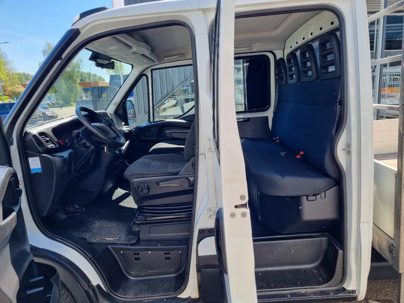 الشاحنات الصغيرة المسطحة, الشاحنات الصغيرة كابينة مزدوجة Iveco Daily 35C18 3.0D DC 6 zits Open laadbak 4.10m EURO 6: صور 7