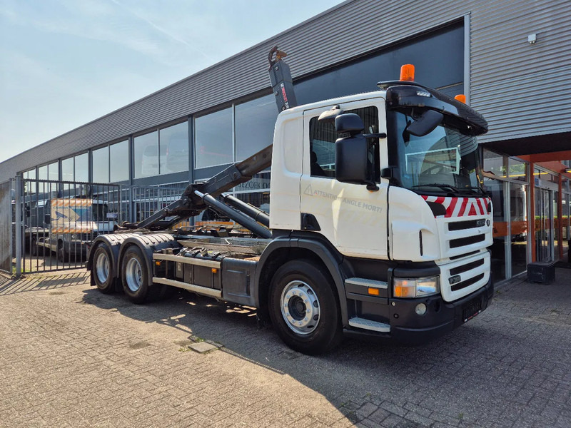 Scania P360 6X4 Containersysteem/ 21T Multilift/ Adjustable Hook - شاحنة - نظام الكابلات: صور 1 Scania P360 6X4 Containersysteem/ 21T Multilift/ Adjustable Hook - شاحنة - نظام الكابلات: صور 1