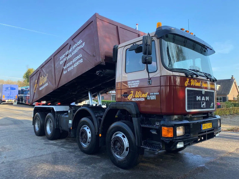 MAN 35 35.322 HOLLAND TRUCK FULL STEEL SPRING MANUAL ZF GEARBOX no 372 - قلابات: صور 2 MAN 35 35.322 HOLLAND TRUCK FULL STEEL SPRING MANUAL ZF GEARBOX no 372 - قلابات: صور 2