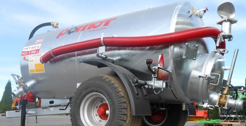 POMOT Single-axial tanker truck/ Beczkowóz wóz asenizacyjny 5000 l - صهريج السماد السائل: صور 1 POMOT Single-axial tanker truck/ Beczkowóz wóz asenizacyjny 5000 l - صهريج السماد السائل: صور 1