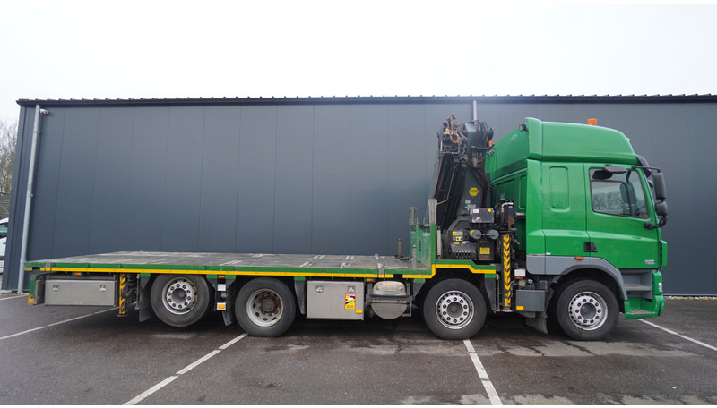 DAF CF 85.410 8X2 OPEN BOX WITH PALFINGER 42502 CRANE - شاحنة كرين: صور 4 DAF CF 85.410 8X2 OPEN BOX WITH PALFINGER 42502 CRANE - شاحنة كرين: صور 4