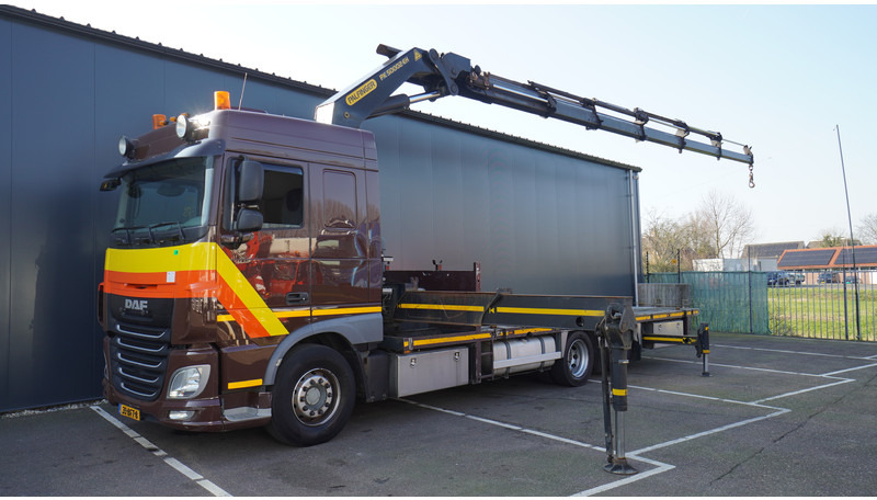 DAF XF 460 6X2 FLATBED TRUCK WITH PALFINGER PK 50002 CRANE - شاحنة كرين: صور 2 DAF XF 460 6X2 FLATBED TRUCK WITH PALFINGER PK 50002 CRANE - شاحنة كرين: صور 2