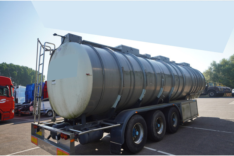 Dijkstra 3 AXLE CHEMIE TANK TRAILER 42 m3 - نصف مقطورة صهريج: صور 4 Dijkstra 3 AXLE CHEMIE TANK TRAILER 42 m3 - نصف مقطورة صهريج: صور 4