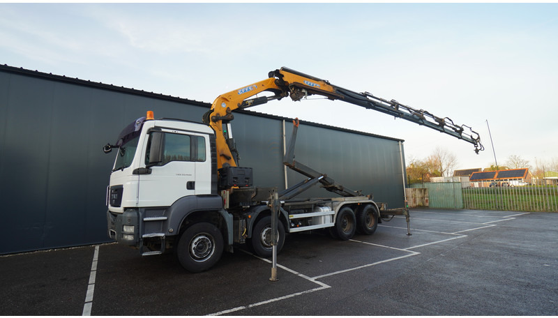 MAN TGS 35.400 8X4 HOOKARM SYSTEM WITH EFFER 305/11/6S - شاحنة كرين: صور 2 MAN TGS 35.400 8X4 HOOKARM SYSTEM WITH EFFER 305/11/6S - شاحنة كرين: صور 2