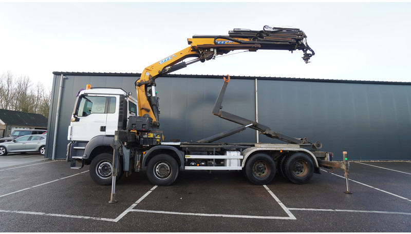MAN TGS 35.400 8X4 HOOKARM SYSTEM WITH EFFER 305/11/6S - شاحنة كرين: صور 1 MAN TGS 35.400 8X4 HOOKARM SYSTEM WITH EFFER 305/11/6S - شاحنة كرين: صور 1