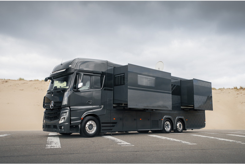 Mercedes-Benz ACTROS 2651 6X2 STX CAMPER POP-OUT MOTORHOME - منزل متنقل: صور 1 Mercedes-Benz ACTROS 2651 6X2 STX CAMPER POP-OUT MOTORHOME - منزل متنقل: صور 1