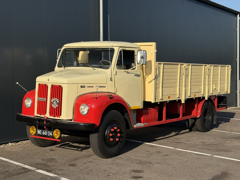 Scania 50 L5046 4X2 CLASSIC OLDTIMER OPEN BOX TRUCK - شاحنات مسطحة: صور 2 Scania 50 L5046 4X2 CLASSIC OLDTIMER OPEN BOX TRUCK - شاحنات مسطحة: صور 2
