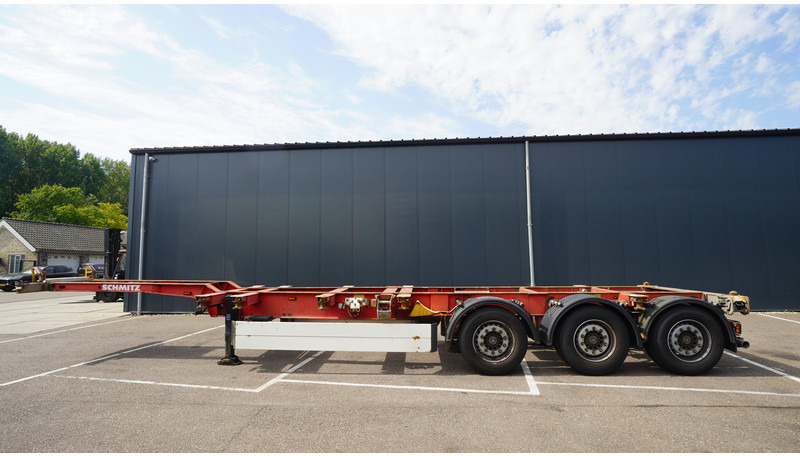 Schmitz Cargobull 3 AXLE CONTAINER TRANSPORT TRAILER EXTENDABLE 45 FT - شاحنات الحاويات/ جسم علوي قابل للتغيير نصف مقطورة: صور 1 Schmitz Cargobull 3 AXLE CONTAINER TRANSPORT TRAILER EXTENDABLE 45 FT - شاحنات الحاويات/ جسم علوي قابل للتغيير نصف مقطورة: صور 1