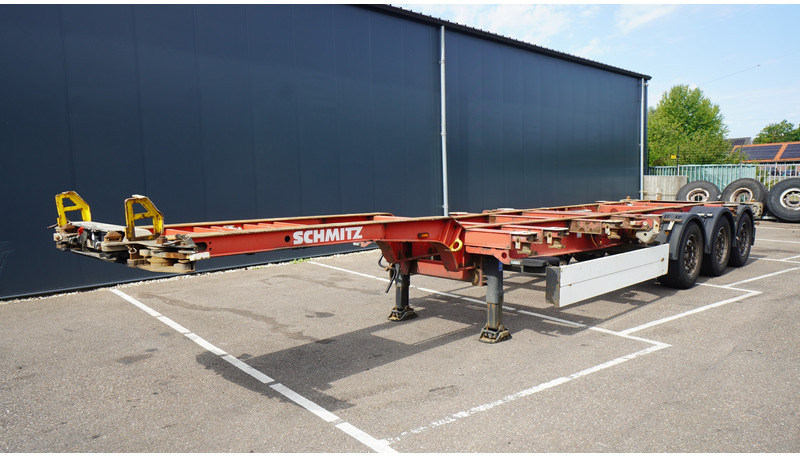 Schmitz Cargobull 3 AXLE CONTAINER TRANSPORT TRAILER EXTENDABLE 45 FT - شاحنات الحاويات/ جسم علوي قابل للتغيير نصف مقطورة: صور 2 Schmitz Cargobull 3 AXLE CONTAINER TRANSPORT TRAILER EXTENDABLE 45 FT - شاحنات الحاويات/ جسم علوي قابل للتغيير نصف مقطورة: صور 2