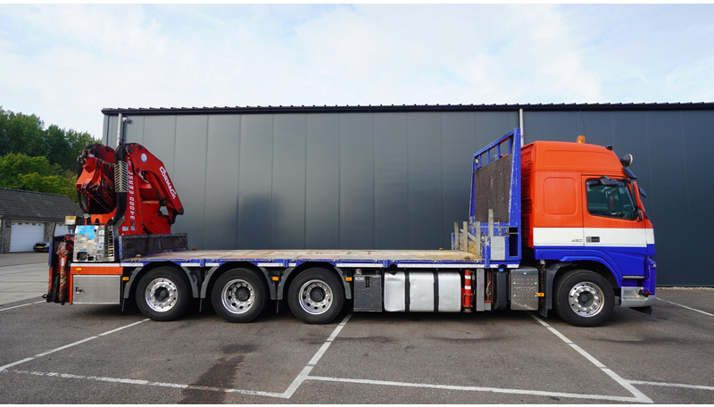 Volvo FM 450 8X4 FLATBED WITH GORMACH 3400E6 CRANE - شاحنة كرين: صور 4 Volvo FM 450 8X4 FLATBED WITH GORMACH 3400E6 CRANE - شاحنة كرين: صور 4