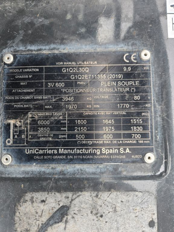 Nissan G1Q2L30Q 10pc in stock - رافعة شوكية: صور 5 Nissan G1Q2L30Q 10pc in stock - رافعة شوكية: صور 5