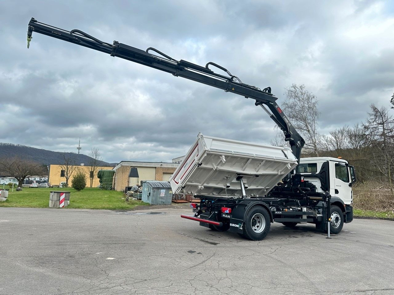 قلابات, شاحنة كرين MAN TGM 18.320 4x2 Euro6e  Hiab X-HiDuo 138DS-3: صور 12