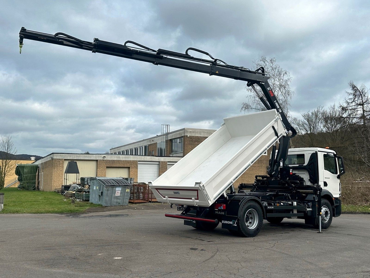 قلابات, شاحنة كرين MAN TGM 18.320 4x2 Euro6e  Hiab X-HiDuo 138DS-3: صور 10