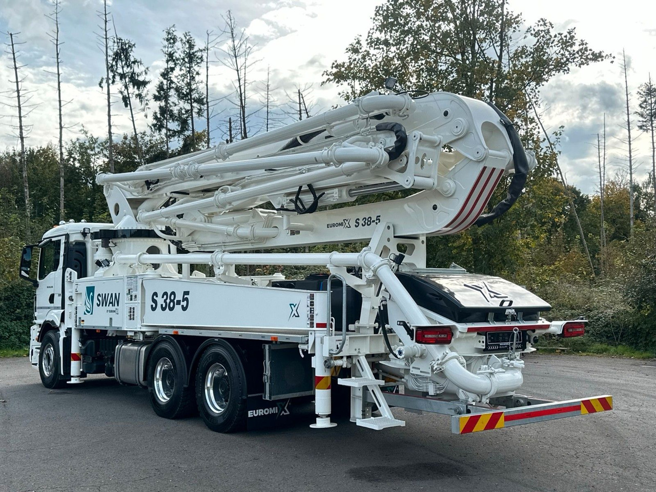 MAN TGS 26.510 6x4 SWAN TSP 38-5 160RZ ( 38m ) - مضخة خرسانة: صور 4 MAN TGS 26.510 6x4 SWAN TSP 38-5 160RZ ( 38m ) - مضخة خرسانة: صور 4