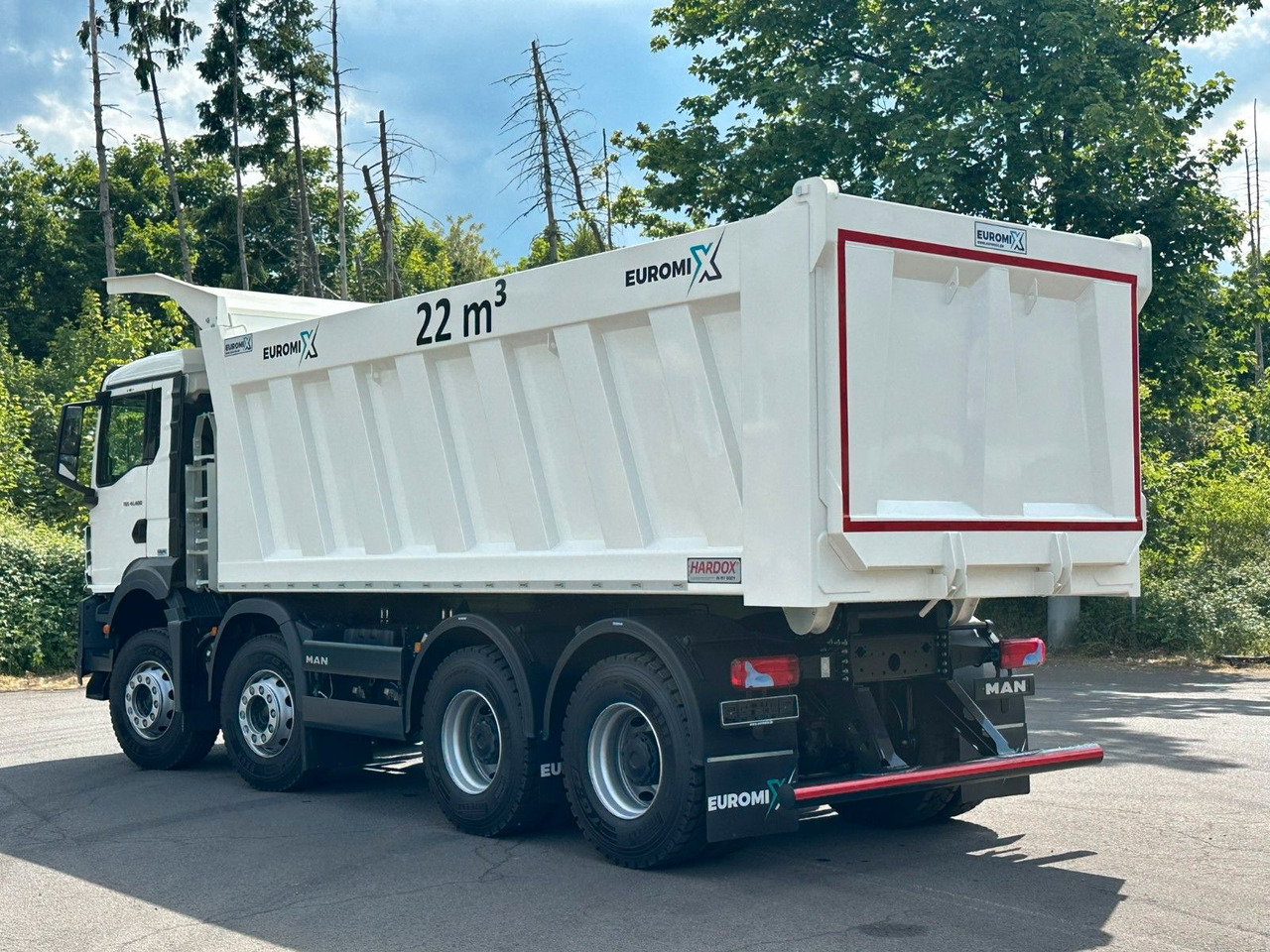 MAN TGS 41.400 8x4 / EUROMIX MTP 22m³/ Eckige Mulde - قلابات: صور 4 MAN TGS 41.400 8x4 / EUROMIX MTP 22m³/ Eckige Mulde - قلابات: صور 4