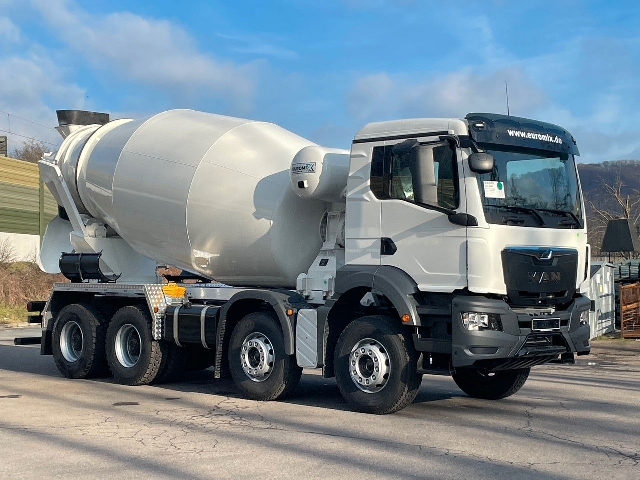 MAN TGS 41.400 8x4 / EuromixMTP EM 10m³ R / EURO 2 - شاحنة خلاطة خرسانة: صور 1 MAN TGS 41.400 8x4 / EuromixMTP EM 10m³ R / EURO 2 - شاحنة خلاطة خرسانة: صور 1