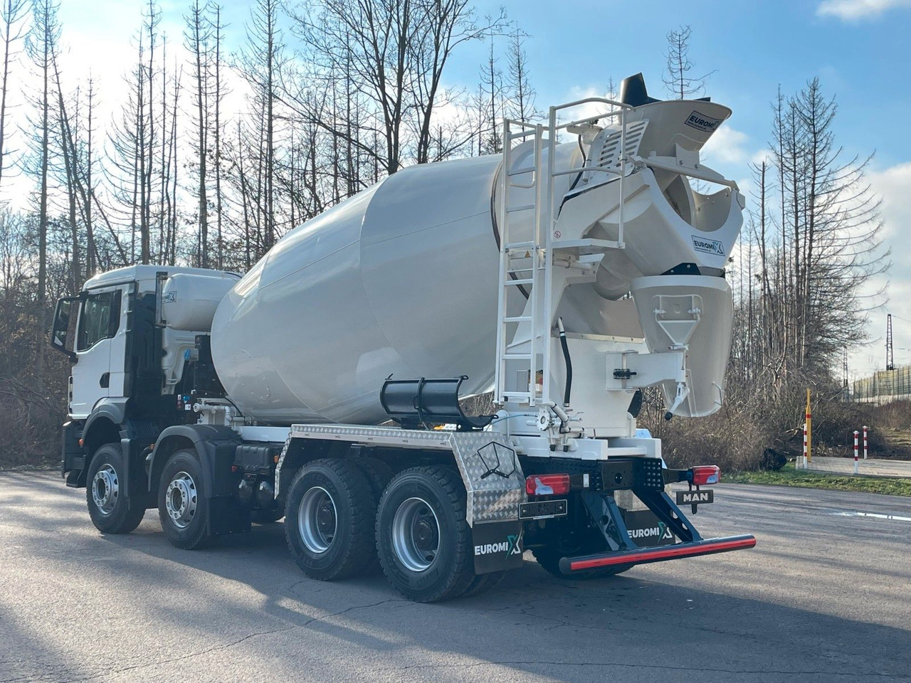 MAN TGS 41.400 8x4 / EuromixMTP EM 10m³ R / EURO 2 - شاحنة خلاطة خرسانة: صور 5 MAN TGS 41.400 8x4 / EuromixMTP EM 10m³ R / EURO 2 - شاحنة خلاطة خرسانة: صور 5
