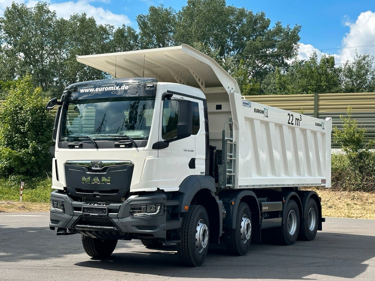 MAN TGS 41.440 8x4 EuromixMTP 22m³ Eckige Mulde - قلابات: صور 2 MAN TGS 41.440 8x4 EuromixMTP 22m³ Eckige Mulde - قلابات: صور 2