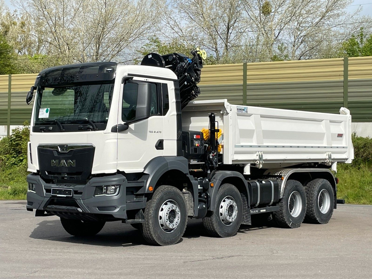 MAN TGS 41.480 8x4/Euro6e Euromix Kipper Hiab 228-6 MAN TGS 41.480 8x4/Euro6e Euromix Kipper Hiab 228-6 - قلابات, شاحنة كرين: صور 2 MAN TGS 41.480 8x4/Euro6e Euromix Kipper Hiab 228-6 MAN TGS 41.480 8x4/Euro6e Euromix Kipper Hiab 228-6 - قلابات, شاحنة كرين: صور 2