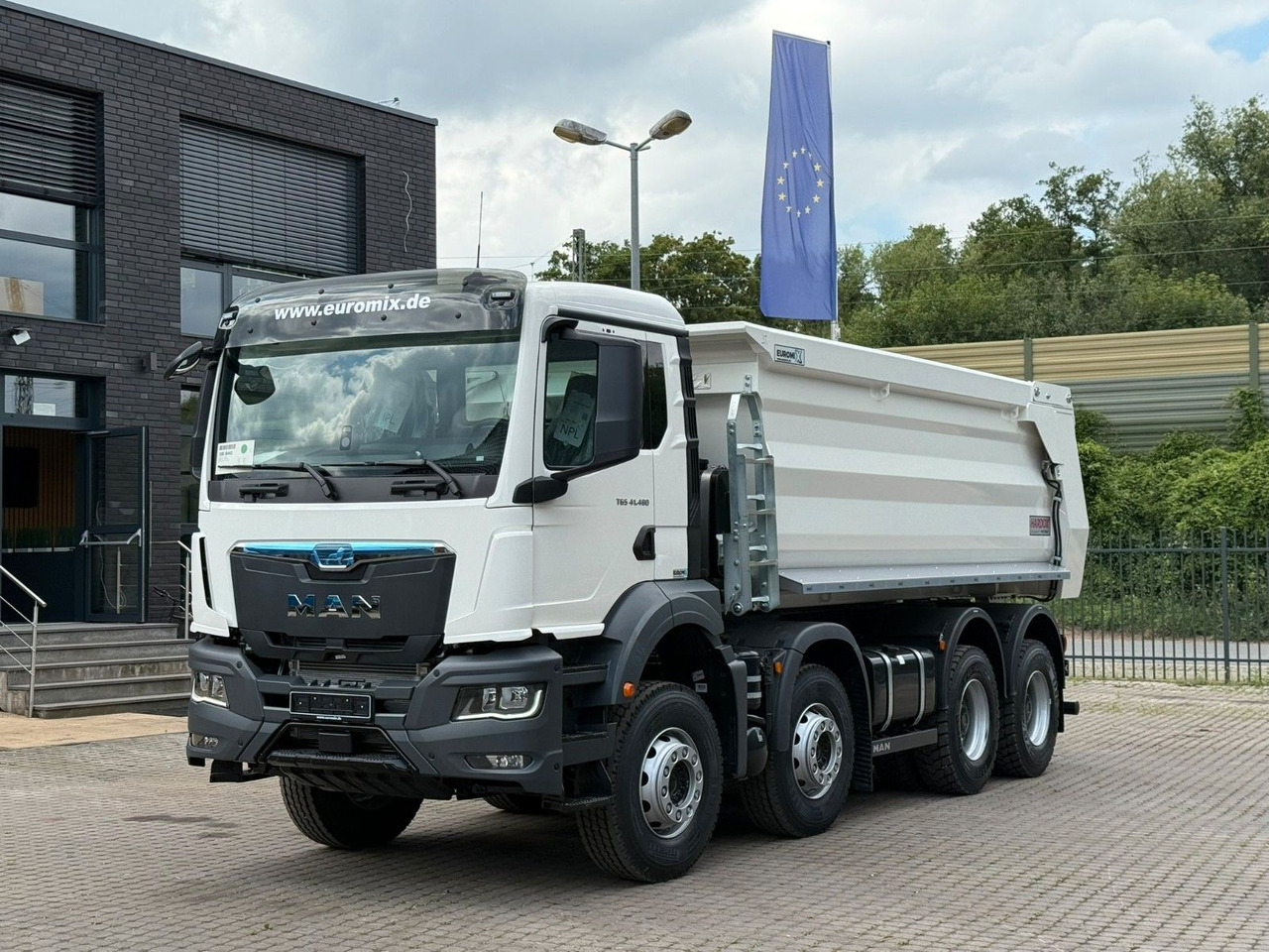 MAN TGS 41.480 BB 8X4 Euromix Mulden Kipper HARDOX - قلابات: صور 4 MAN TGS 41.480 BB 8X4 Euromix Mulden Kipper HARDOX - قلابات: صور 4