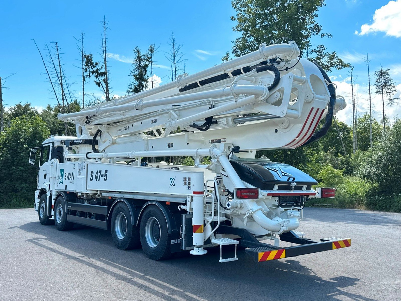 MAN TGS 41.520 8x4 SWAN TSP 47-5 160RZ ( 47m ) - مضخة خرسانة: صور 4 MAN TGS 41.520 8x4 SWAN TSP 47-5 160RZ ( 47m ) - مضخة خرسانة: صور 4