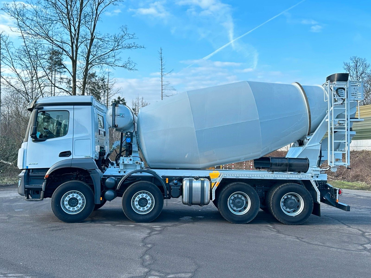 Mercedes-Benz Arocs 5 3743 8X4 / Euro6e EuromixMTP EM 10 L - شاحنة خلاطة خرسانة: صور 2 Mercedes-Benz Arocs 5 3743 8X4 / Euro6e EuromixMTP EM 10 L - شاحنة خلاطة خرسانة: صور 2