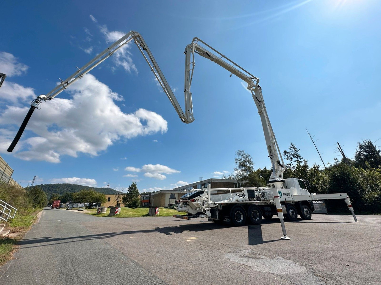 شاحنة خلاطة خرسانة Mercedes-Benz Arocs 5 4142  8x4 SWAN TSP 47-5 160RZ ( 47m ): صور 25