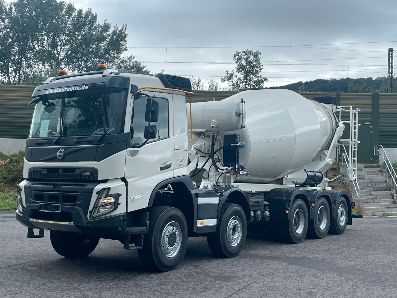 Volvo FMX 500 10x4 / Euromix MTP EM 12 R Euro 6e - شاحنة خلاطة خرسانة: صور 1 Volvo FMX 500 10x4 / Euromix MTP EM 12 R Euro 6e - شاحنة خلاطة خرسانة: صور 1