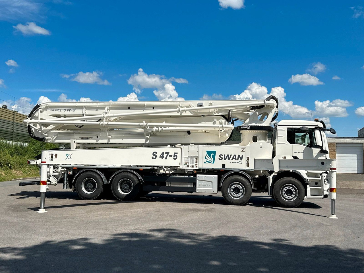 Volvo FMX 500 8x4 SWAN 47m Betonpumpe EuromixMTP - مضخة خرسانة: صور 3 Volvo FMX 500 8x4 SWAN 47m Betonpumpe EuromixMTP - مضخة خرسانة: صور 3