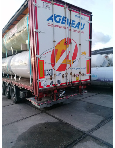 Curtain semi-trailer with used aboveground 2700 &4850L tanks Gas, Gaz, LPG, GPL, Propane, Butane tank ID 8.370 - نصف مقطورة صهريج: صور 3 Curtain semi-trailer with used aboveground 2700 &4850L tanks Gas, Gaz, LPG, GPL, Propane, Butane tank ID 8.370 - نصف مقطورة صهريج: صور 3